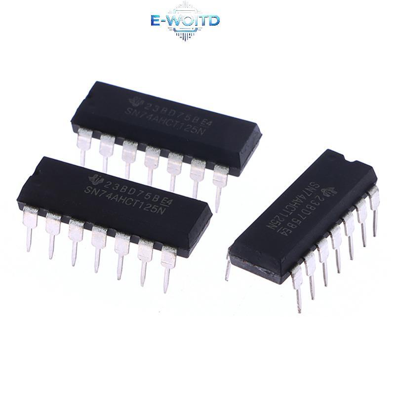E-WOITD 5 cái / lốc SN74AHCT125N 74AHCT125 74AHCT125N Chip Logic DIP-14 E-WOITD