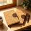 Phong Cách Mới Thân Thiện Với Môi Trường Máy Tính Xách Tay A5 Cork Grain Notepad Văn Phòng Kinh Doanh Notebook Bộ In TOLA