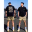 Áo Thun Nam Cotton 100% Chất Lượng Cao In Nhân Vật Hoạt Hình Phong Cách Streetwear Form Rộng Mát Mẻ
