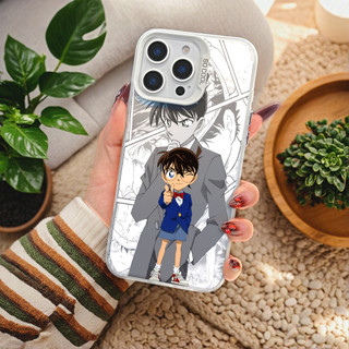 Ốp Lưng iPhone Detective Conan Cho iPhone 17 7 8 xs xr 11 12 13 14 15 16 Pro Max Plus Shinichi Kudo Ốp lưng TPU mềm