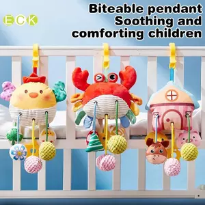 Giường Cho Bé Treo Dây Rút Cổ Vũ Đồ Chơi Sơ Sinh Lục Lạc Cho Bé Kéo Dây Đồ Chơi Hoạt Hình Động Vật Đồ Chơi Giáo Dục Montessori Đồ Chơi Cho Bé Đẹp