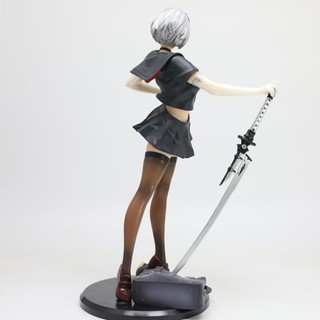 30cm NieR: Automata 2B / YoRHa No.2 Loại B Thủy Thủ Đồng Phục Đi Học JK Ver. Nhân vật hành động PVC