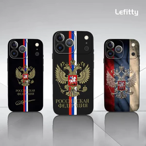 TP-1 Cool R-Nga Cờ Ốp Lưng Điện Thoại IPhone 17 16 15 14 13 12 11 Pro Max Plus Mini Đen Mờ Vỏ Mềm Funda