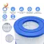 Dành cho bộ lọc bể bơi loại VI, 4 bộ lọc thay thế bơm hơi và SPA Tương thích với 90352E 58323E, Tay nghề tinh xảo dễ sử dụng