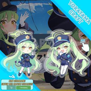 Gantungan Kunci Shupogaki Tachibana Blue Archive, Keychain Anime Lucu - Hikari