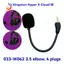 Thay thế Micrô 3,5mm cho Tai nghe trò chơi X Cloud IIl Tai nghe chơi Game Mic