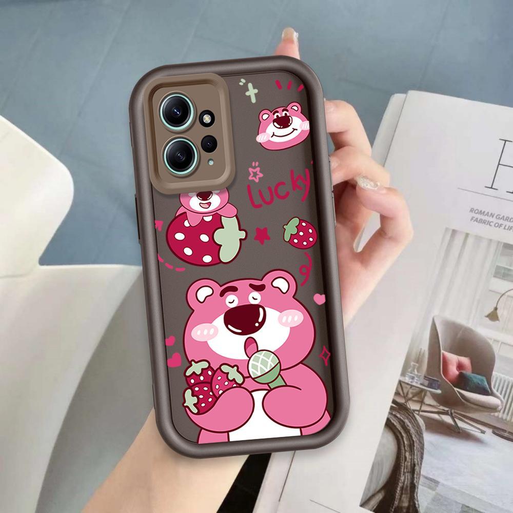 Ốp Lưng Cho Redmi Note 12 4G Hoạt Hình Silicon Cầm Tay Mềm Ốp lưng TPU Đồ Chơi Câu Chuyện Lotso Mắt Thiên Thần Ốp Lưng Chống Sốc