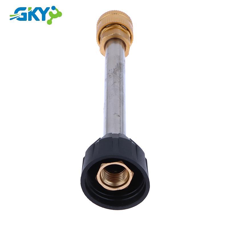 Máy rửa xe GKY Lithium thanh nối dài bằng thép không gỉ lithium nước không dây máy rửa xe mở rộng thanh vòi phun GKY