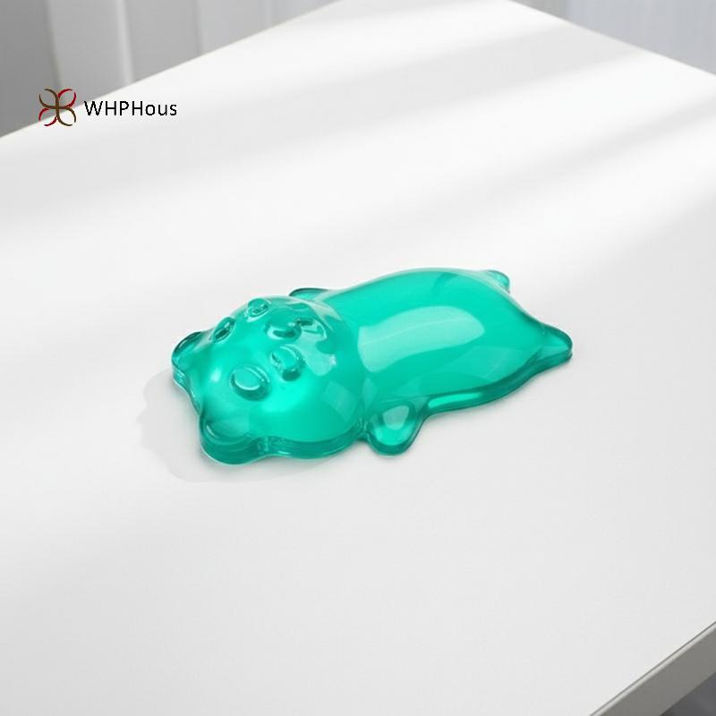 < WHPHous-t > 1 Cái Silicone Gel Chuột Cổ Tay Gấu Dễ Thương Hỗ Trợ Tiện Dụng Giảm Chấn Bàn Làm Việc Laptop Sử Dụng Đẹp