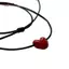 AqToCna Retro Thời Trang Dài Bện Dây Trái Tim Mặt Dây Chuyền Nelace Cho Nữ Niche Tối Giản Choker Trang Sức Quà Tặng Ngày Lễ Tình Nhân AqToCna