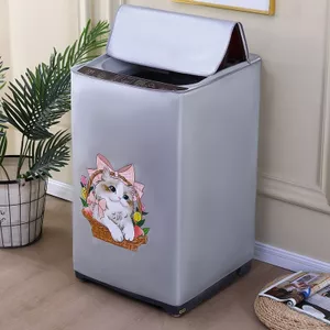 SANCHENGHLBY3949 Little Swan Haiermei 's Cover Máy Giặt Vải Chống Nắng Chống Thấm Nước Dày Mở Bao Pulsator Vỏ Bụi Đa Năng Tự Động