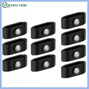 POP 10 Chiếc Chống Ăn Mòn Hàng Rào Chốt Chống Gió Lắp Đặt Dễ Dàng Vít Cố Định Kết Nối Cho Đường Sắt Đôi