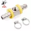 3 / 8 "Dòng áp suất TTFitting Adapter Đồng hồ đo áp suất Thép gai Khóa đẩy T-Fitting Adapter Linh kiện thay thế