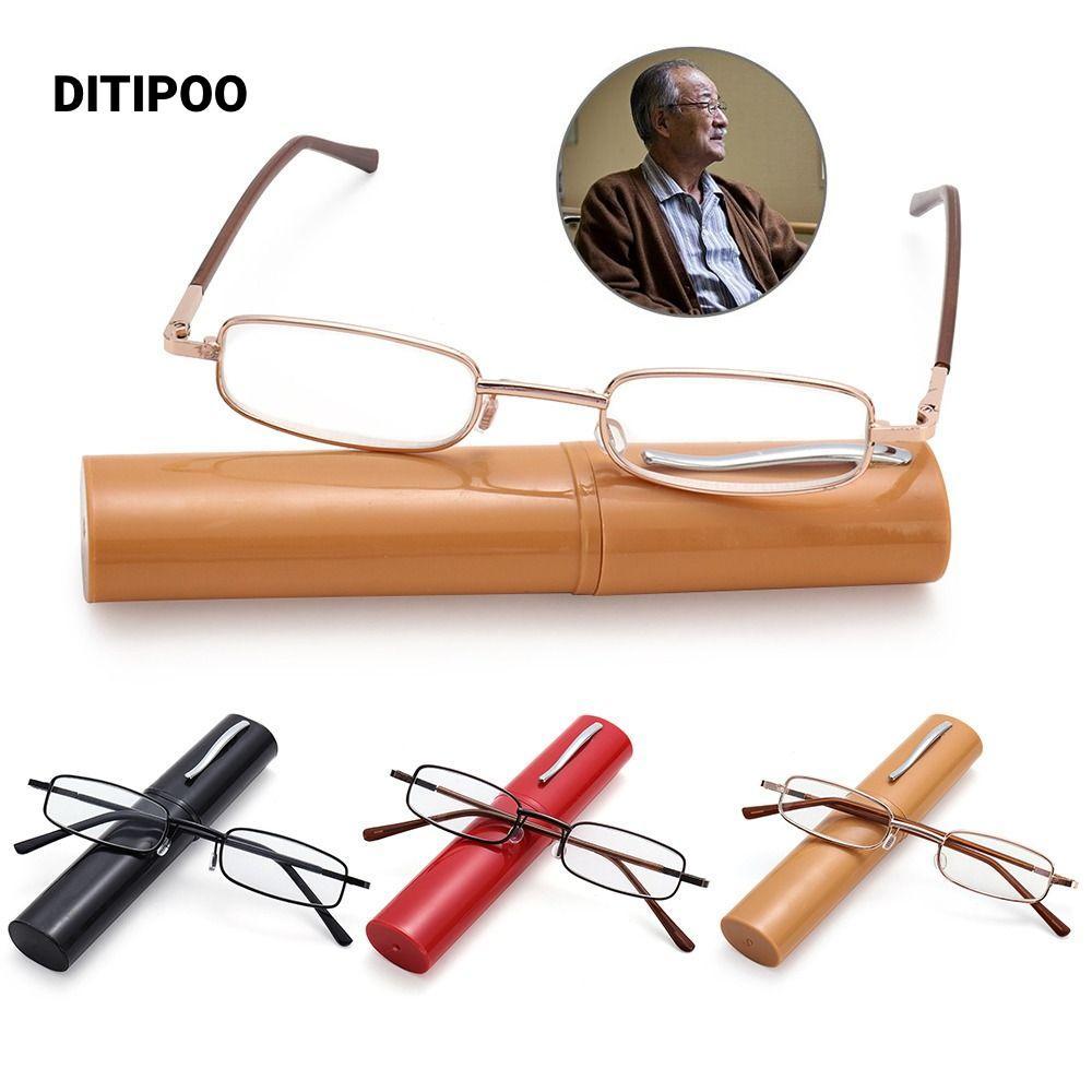 Kính đọc sách DITIPOO Chống ánh sáng xanh Slim Nhẹ Đầu đọc nhỏ gọn dành cho nam nữ