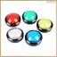 Nút 5X Nút 60mm Dome 2.36 Inch Nút Nhấn LED Có Micro-Switch Cho Máy Chơi Game Điện Tử
