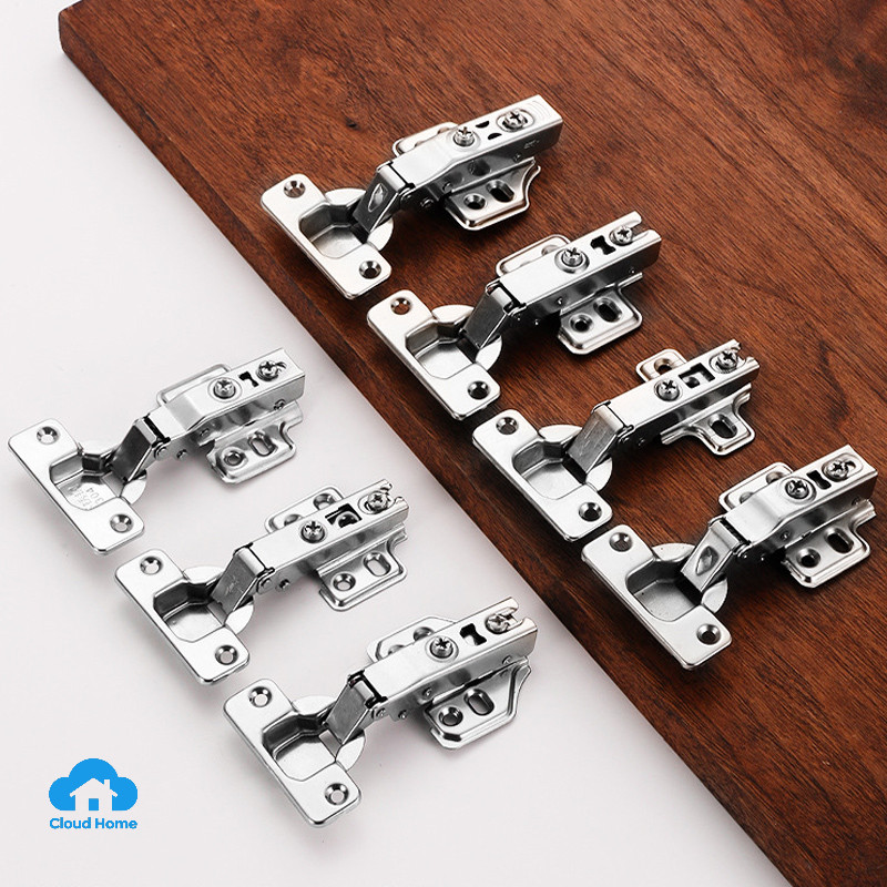 🌤️COD🌤️Bản lề tủ Bản lề inox cao cấp Bản lề bật giảm chấn cao cấp chống gỉ sét trọn đời