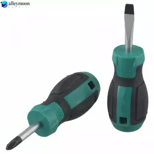 Bộ tuốc nơ vít có tay cầm ngắn và tay cầm chống trượt để điều khiển tốt hơn