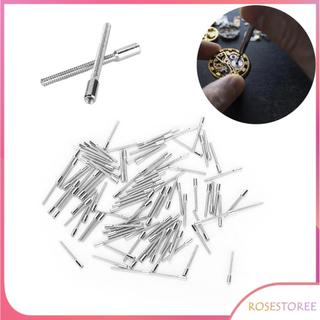 Rosestoree Brrnoo Đồng Hồ Cực Thanh Nối Dài Thanh Cuộn Dây 100 Miếng 0.9 Mm Phần Sửa Chữa Cho