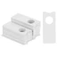 WANYEDI 600 Thẻ thực vật, Nhãn cây màu trắng PVC, Bề mặt mịn màng bền bỉ có thể ghi được Dấu hiệu đánh dấu sân vườn Cây trồng trong chậu, hoa và nhãn cây non