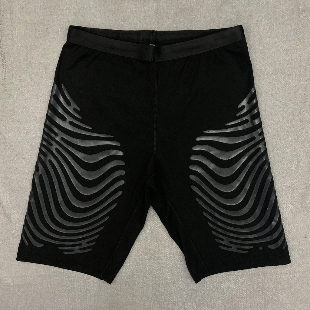 Summer Track and Field Training Tight Shorts Sports Quick-Drying Nylon High Elastic Marathon Running Fitness Cycling Skinny Knee Length Pants EgMs