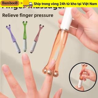 Máy mát xa khớp ngón tay BAMBOOB, lăn hai cánh, giảm mỏi, thúc đẩy lưu thông máu, dụng cụ cầm tay
