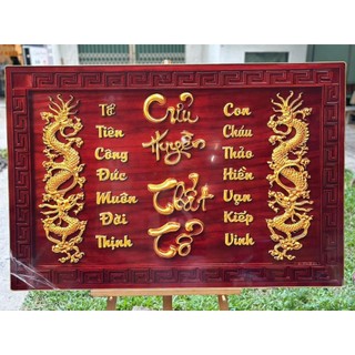Tranh Cửu Huyền Thất Tổ bán chạy 2026 tráng gương