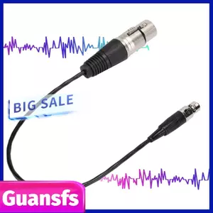 Guansfs Guansfs Mini XLR Cáp Dây Camera SLR Micro Adapter 30Cm Chiều Dài 3pin Sang Cái Âm Thanh Cho Máy Ảnh SLR