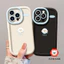 Đối với iphone15promax xsmax 15 13 14plus14plus Lucky Duck 13pro Puff 12 11xr7 8p chống sốc silicone trường hợp bảo vệ