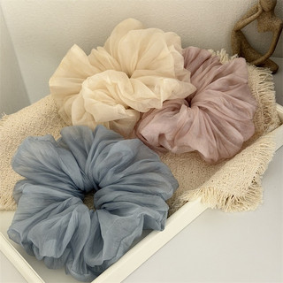 Hululu / Đơn Giản Xếp Ly Cổ Tích Làm Đẹp Scrunchy Dây Buộc Tóc Cao Cấp Dây Buộc Tóc Đuôi Ngựa Sang Trọng Đầu Dây Buộc Hoa