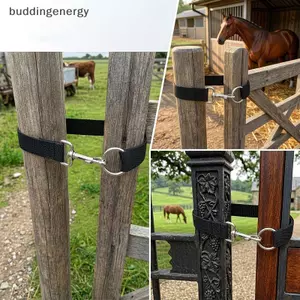 {BUDDI} Cổng trang trại Chốt cửa dài Chốt cổng làm bánh Thiết kế dây đơn giản Vòng đơn để đóng cửa an toàn trên hàng rào cổng trường {buddingenergy}