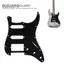 Guansfs Phụ kiện Pickguard Guitar điện chất lượng cho ST SQ SSH - và thiết kế thời trang (Đen)