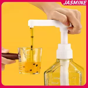 JASMINE Xi-rô Bơm Hộp Đựng Nước Sốt Thay Thế Áp Lực Vòi Phun Chai Bơm Hộp Đựng Cà Phê Nhà Bếp Gia Vị Chất Lỏng JASMINE