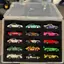 HOT WHEELS {TB & Bag} Hộp trưng bày mô hình ô tô 1 / 64 có tấm bông bảo vệ, Hộp lưu trữ 15 vị trí cho bánh xe nóng, Hộp bảo vệ vận chuyển.