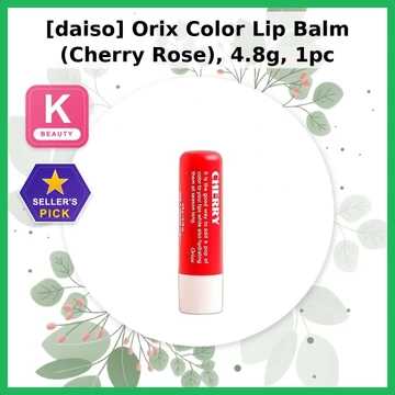 [daiso] Son dưỡng môi màu Orix (Hoa hồng anh đào), 4,8g, 1 cái / Son dưỡng môi Hàn Quốc / Tint hoa hồng anh đào / Chính hãng 100% của pickngo405