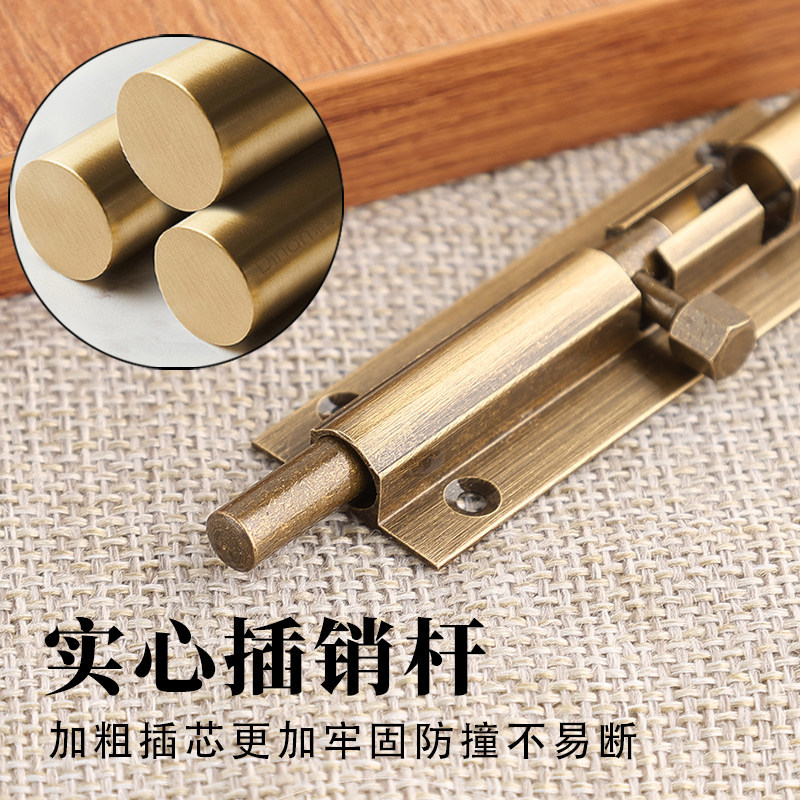 Bu lông cửa, bu lông mở rộng, đồng thau, gắn lỗ không đục, dùng cho cửa gỗ, cửa sổ
