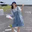 Quần Short Denim Oversized Hàn Quốc, Phù Hợp Mùa Xuân và Mùa Hè