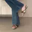 TT Nữ Nơ Nêm Gót Giày Sandal Dép Mùa Hè 2026 Phong Cách Mới Giày Sandal Mũi Mở Không Mài Chân