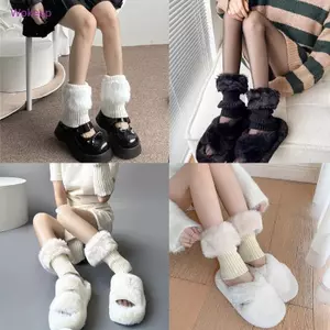 Khóa Lông Thú Giả Mềm Mại, Ấm Áp Cho Chân Và Cẳng Chân