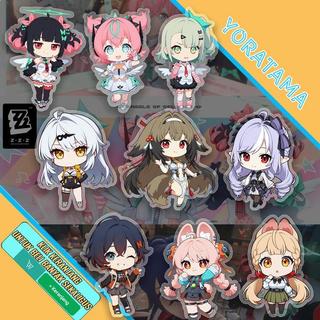 Gantungan Kunci Zenless Zone Zero ZZZ Ellen Miyabi Evelyn, Keychain Anime Lucu - Miyabi