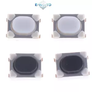E-WOITD 20 CÁI 3 * 4 * 2.5mm SMD Tact Switch 4 Pin Touch Micro Switch Công tắc nút nhấn E-WOITD
