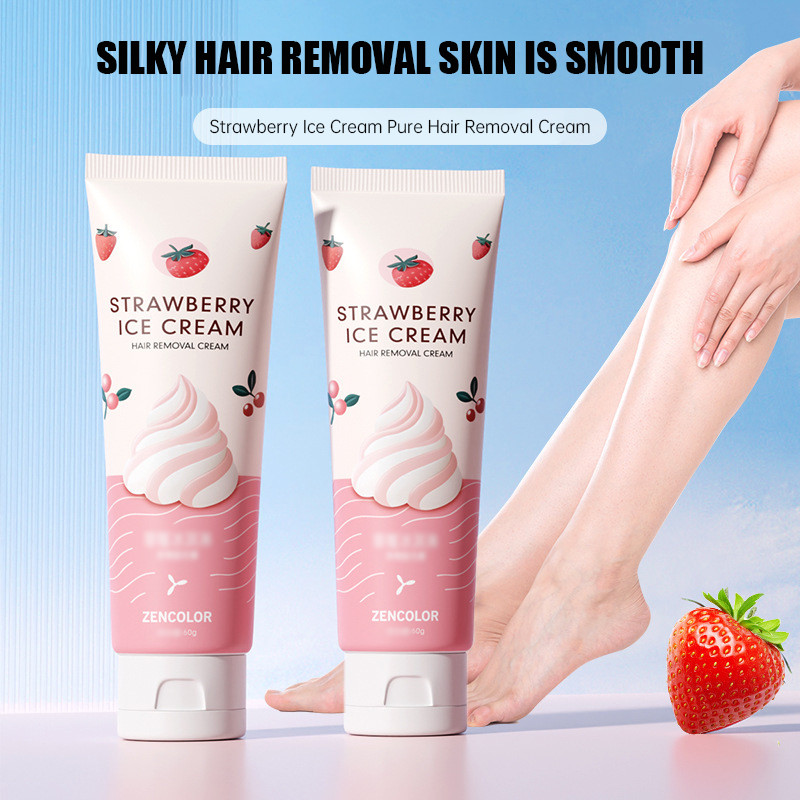 【Roshy】kem tẩy lông mịn màng. kem tẩy lông sảng khoái Kem tẩy lông hương dâu tây