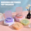 【Roshy】hộp đựng bông phấn thoáng khí chống bụi Hộp đựng bông phấn hộp đựng bông phấn cỡ lớn