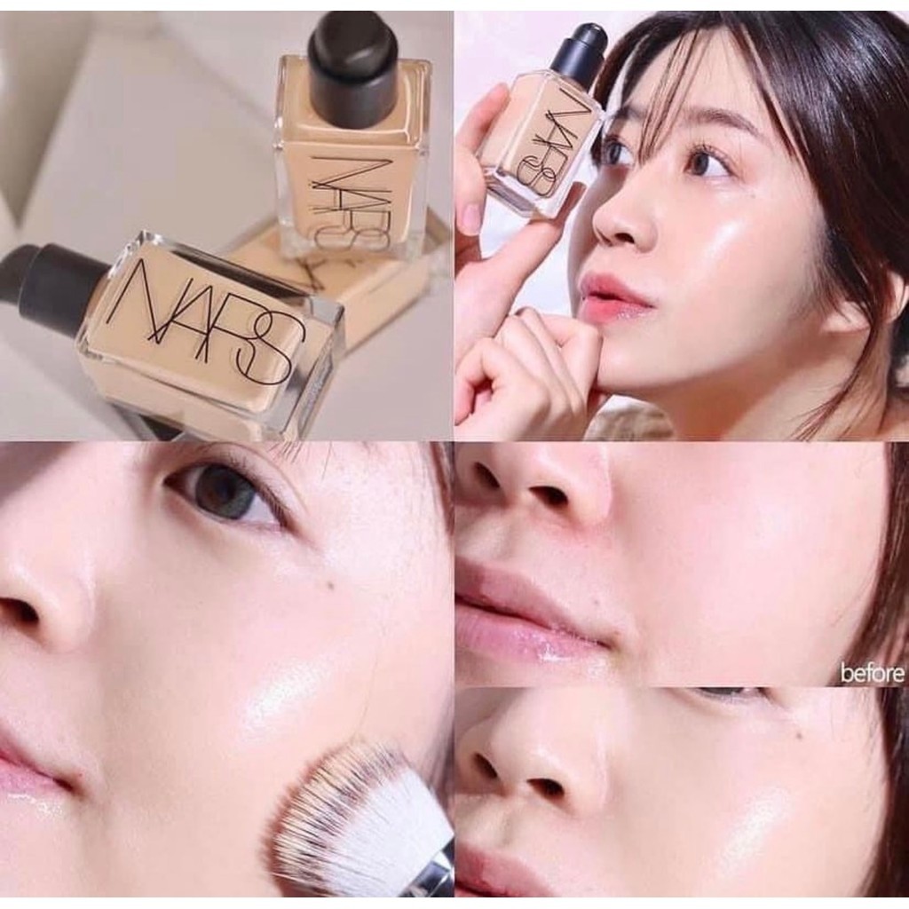 [Hàng Chính] Hãng NARS Light Reflecting Foundation 30ml | Fullsize, Mịn Màng, Bền Màu Cả Ngày