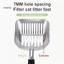 Muỗng đựng rác cho mèo bằng kim loại có tay cầm dài – Xẻng xỏ ngón cho thú cưng bằng hợp kim bền bỉ dành cho mèo dễ dàng Hoàn hảo cho ngôi nhà và thú cưng ở Đông Nam Bộ lọc mèo mịn màng và hiệu quả