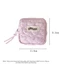 Túi Đựng Mỹ Phẩm BEABOUT, Túi Son Môi Nhỏ Đa Năng Chấm Bi, Di Động Dung Tích Lớn Quilted Son Môi Bảo Quản Chìa Khóa Nữ Cô Gái