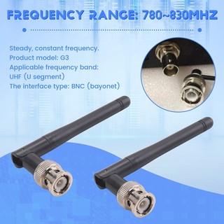 2 Ăng Ten UHF Có Đầu Nối BNC Cho EW100 EW300 EW500 G3 Evolution G3 Series Thu Micro Không Dây