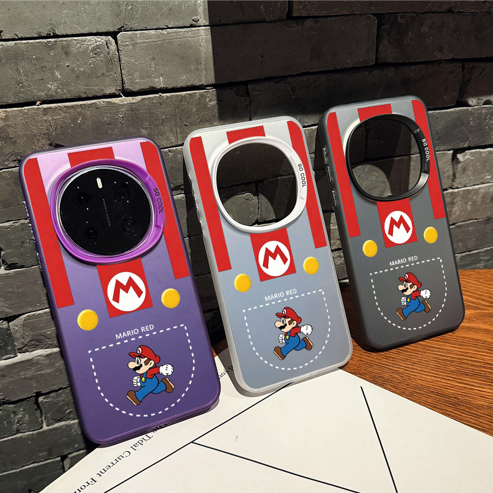 Vỏ điện thoại cứng siêu Mario cho Honor 8/7/6 Pro, GT Pro, Win RT, X60/X9D/X9C, 300/400; chống sốc, mặt lưng nhám