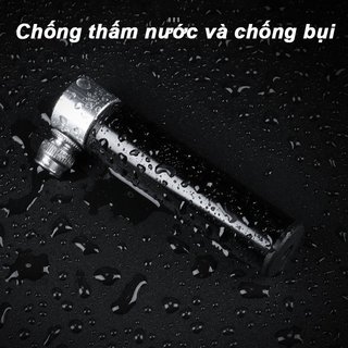 Bơm Xe Đạp Mini Hợp Kim Nhôm Van Kép Cho Xe Đạp Thể Thao Ngoài Trời
