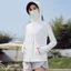 Áo khoác nữ chống nắng thoáng khí, bảo vệ khỏi tia UV, phù hợp chạy bộ và đi xe đạp