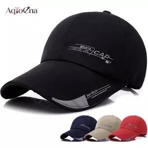 Mũ bóng chày thể thao AqToCna màu trơn, chống nắng thời trang cho nam và nữ